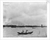 Two women rowing a double ended sampan, Shanghai by Kenneth Hurlstone Jones