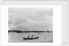 Two women rowing a double ended sampan, Shanghai by Kenneth Hurlstone Jones