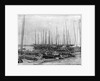 Junks and sampans near the French Concession, Shanghai by Kenneth Hurlstone Jones
