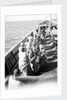 Hauling the 'Triumph of Righteousness' ashore by Alan Villiers