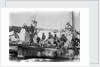 Jalboot crew drifting across a pearl bank by Alan Villiers