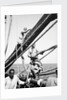Kuwaiti sailors about their tasks on the 'Triumph of Righteousness' by Alan Villiers