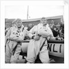Members of the RNLI inshore lifeboat base at Seahouses, Cumbria by unknown