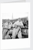 Members of the RNLI inshore lifeboat base at Seahouses, Cumbria by unknown