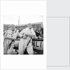 Members of the RNLI inshore lifeboat base at Seahouses, Cumbria by unknown