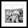 Members of the RNLI inshore lifeboat base at Seahouses, Cumbria by unknown