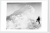 Captain Worsley standing by a large pressure ridge, Weddell Sea, Antarctica by unknown