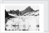 The ice cliffs of the snout of Hamberg Glacier, Moraine Fjord, South Georgia by unknown