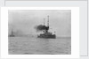 Battleship HMS 'Dominion' (1903) at anchor at Spithead by unknown
