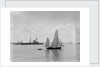 King's review of the fleet at Spithead, 1909 by unknown