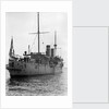 Submarine depot ship HMS 'Bonaventure' (1892) at anchor at Spithead by unknown