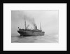 Passenger/cargo liner 'Gascon' (Br, 1897), Union-Castle Mail S.S. Co Ltd, under way by unknown