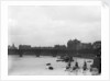 Looking west from London's Victoria Embankment, 1909 by Unknown