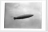 Photograph of rigid airship 'R101' (1929) in flight over Hendon by unknown