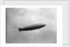 Photograph of rigid airship 'R101' (1929) in flight over Hendon by unknown