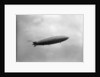 Photograph of rigid airship 'R101' (1929) in flight over Hendon by unknown