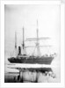 'Aurora' (Br, 1876) Sir Ernest Shackleton's exploration vessel amongst the ice by unknown