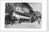 'Mary Hamer Hoyle' (Br, 1901) on its horse drawn carriage in a Dover street during Lifeboat Day by unknown