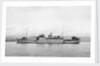 The 'Rathlin' (Br, 1936),  at anchor probably in the Clyde by unknown