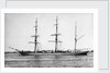 'Alexandra' (1863) 3 masted barque at moorings by unknown