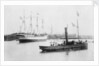 'Alexandre' (Fr, 1902) taking the water at her launch by Unknown