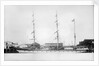 3 masted barque 'Blackadder' (No, 1870), at quayside by unknown
