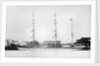 3 masted barque 'Blackadder' (No, 1870), at quayside by unknown