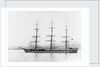 'Garsdale' (Br, 1885) at anchor by unknown