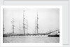 The 'Harbinger' (Br, 1876) at quayside by unknown