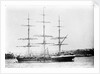 Photograph of 'Pericles' (1877) at moorings by unknown