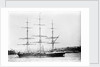 Photograph of 'Pericles' (1877) at moorings by unknown