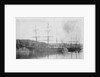 3 masted barque 'Queen of the East' (1853) at Moss by unknown