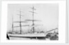 'Silverstream' (B, 1891) 3 masted barque, W P Herdman, Carrickfergus: at quayside by unknown