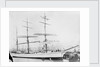 'Silverstream' (B, 1891) 3 masted barque, W P Herdman, Carrickfergus: at quayside by unknown