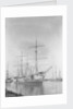 'Tijuca' (Fr, 1892) at moorings at Buenos Aires with a temporary rig by Unknown