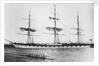 'Toxteth' (Br, 1887) at anchor by unknown