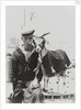 Goat mascot on board the HMS 'Irresistible' (1898) in Malta by unknown