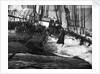 'Medway', 4 masted barque, heavy sea sweeping across deck by unknown