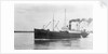 General cargo short sea vessel 'Lindisfarne' (Br, 1925) Tyne-Tees Steam Shipping Co Ltd, under way in the Thames by unknown