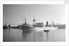 General cargo 'Queen Anne' (Br, 1943) ex 'Kelmscott', in Cape Town harbour by unknown