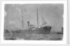 General cargo ship 'Tak Sang' (Br, 1892) Indo-China S.N. Co Ltd, at anchor by Unknown