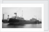 Tanker 'San Demetrio' (Br, 1938), Eagle Oil & Shipping Co Ltd, at jetty (Purfleet?) by unknown