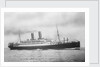 'Transylvania' (Br, 1914) under way, passenger liner, Anchor Line (Henderson Bros) Ltd by Unknown