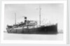 Passenger/cargo liner 'Torilla' (Br, 1911), British India Steam Nav Co Ltd, under way by Unknown