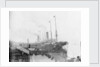'Lake Champlain' (Br, 1900), at quayside, Liverpool landing stage by unknown