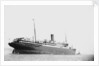 The 'Laconia' (Br, 1922) under tow by unknown