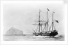 Passenger liner 'Bentinck' (1843) entering Aden by Huggins by Huggins