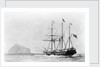Passenger liner 'Bentinck' (1843) entering Aden by Huggins by Huggins