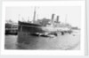 'Ranchi' (Br, 1925), at moorings, Port Said by unknown