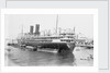 'Ranchi' (Br, 1925), at moorings, Port Said by unknown